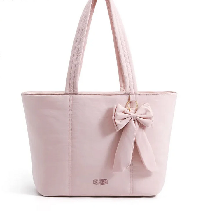 Padded bag with large storage compartment