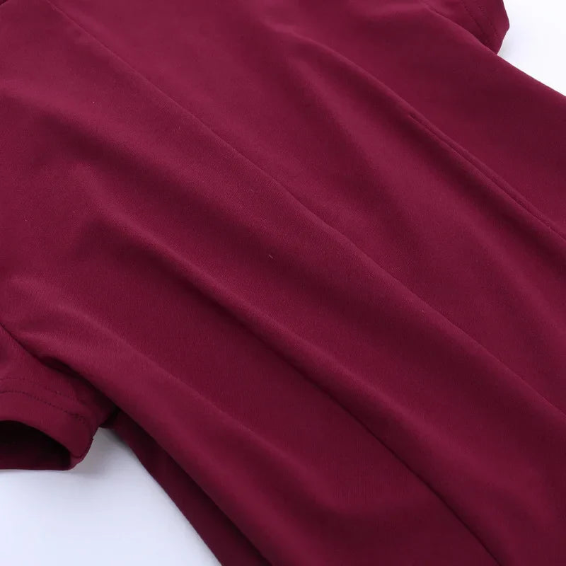 שמלת מיני בגזרה מחויטת בעיטור כיסים - אנטוניה