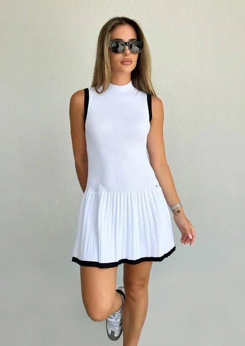 שמלת מיני סרוגה - Virginia