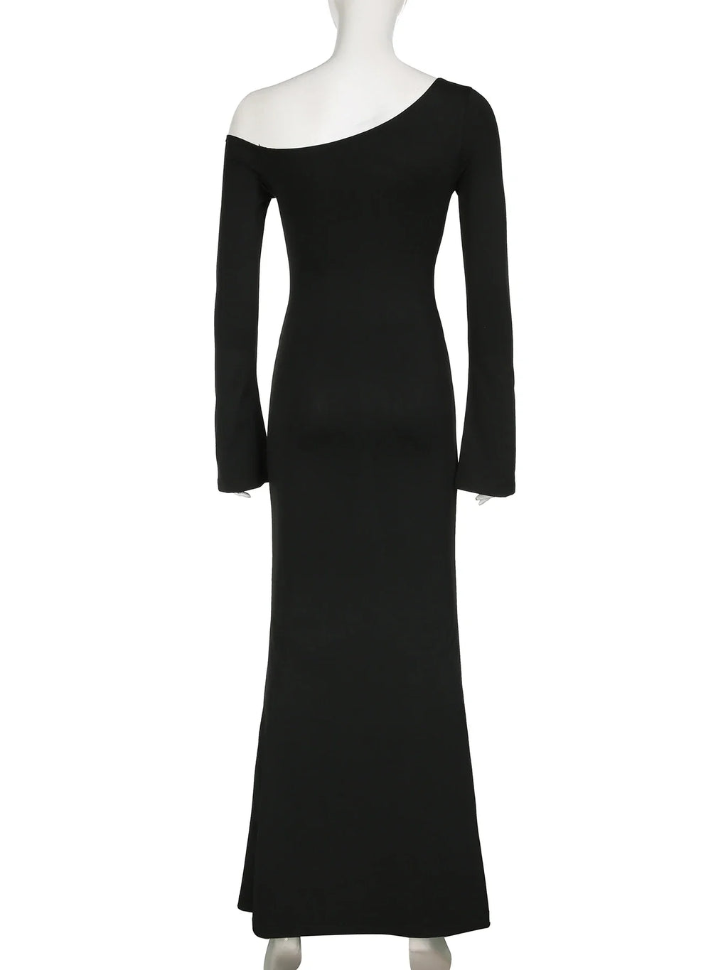 שמלת מקסי בעיצוב כתף חשופה - סאפ