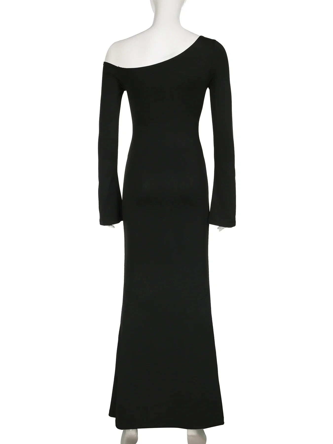 שמלת מקסי בעיצוב כתף חשופה - סאפ