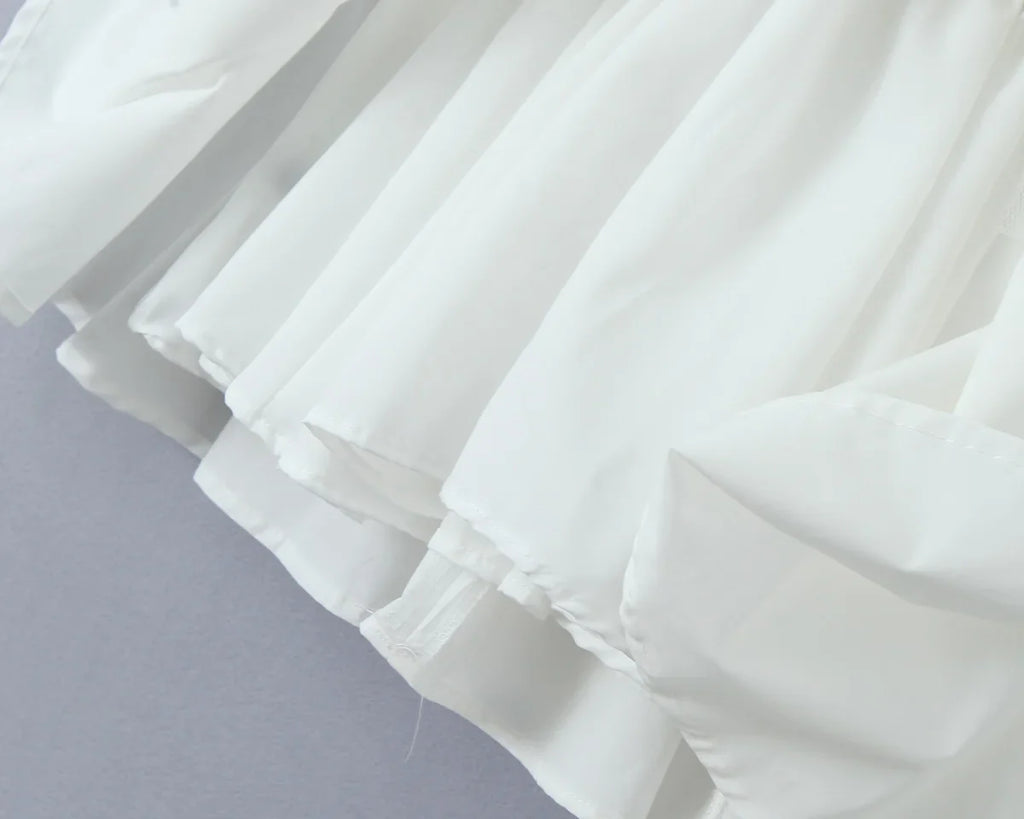 שמלת מיני סטרפלס בגזרת A - Ayra