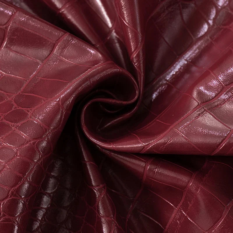 שמלת מיני סטרפלס דמוי עור מנוחש בעיצוב מחוך - Kailani