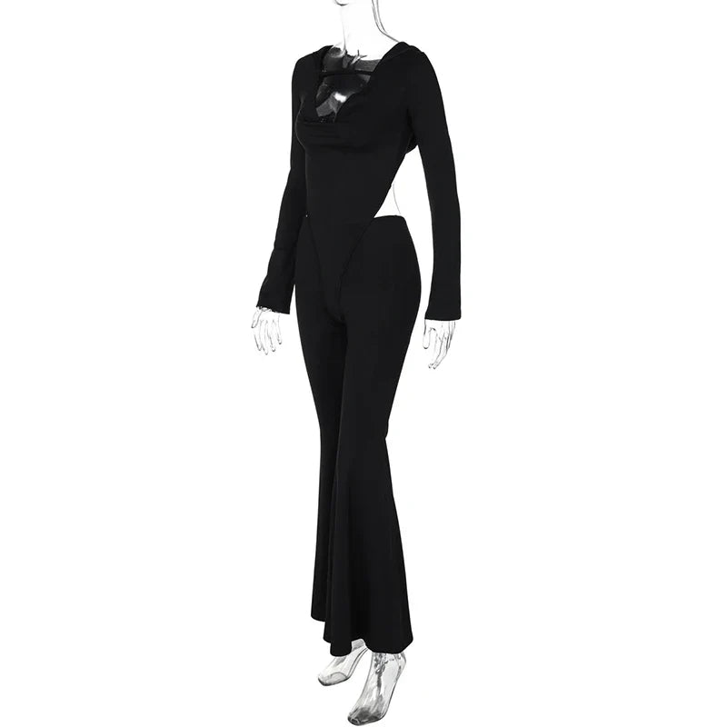 אוברול מכנסי פדלפון בעיטור כובע STREET STYLE - רוקסן