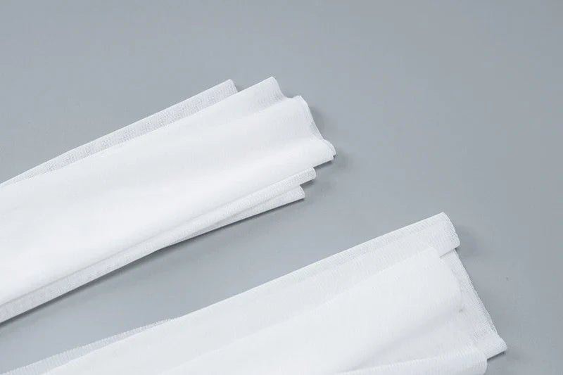 שמלת מקסי צנועה בעיצוב קשירה - מייפל