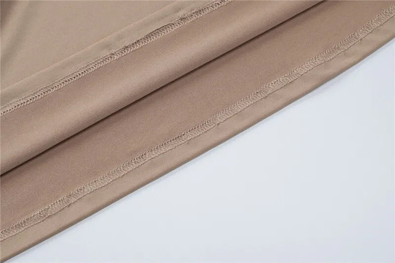 שמלת מקסי בעיצוב קיפולים - פסי