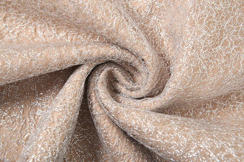 שמלת מיני נצנצים צמודה - פיקסי