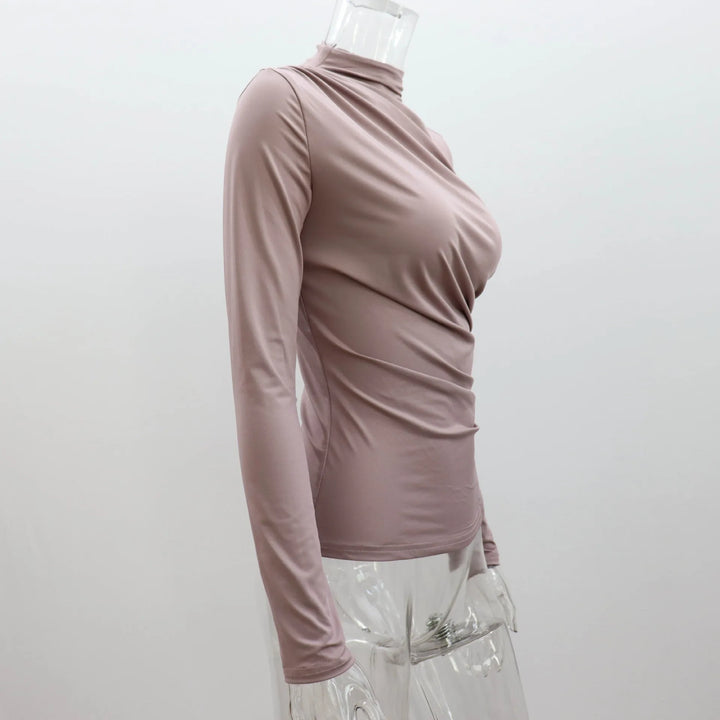 Long sleeve wrinkled shirt - Aya