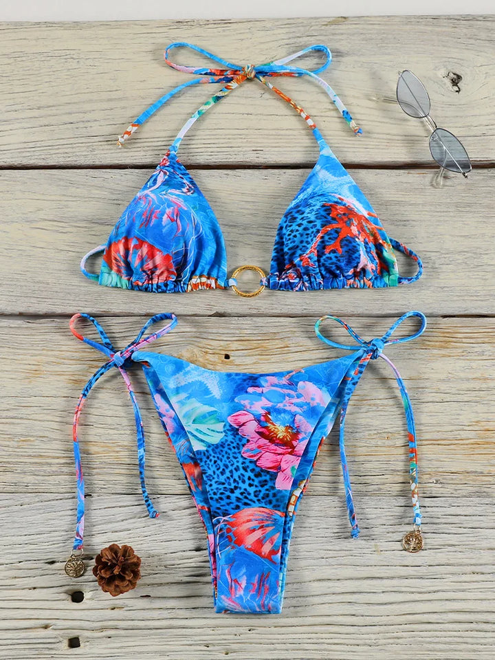 Bikini swimwear in a variety of summer patterns - Nancy