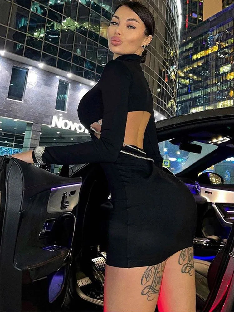 שמלת גולף מיני יהלומים - קלי