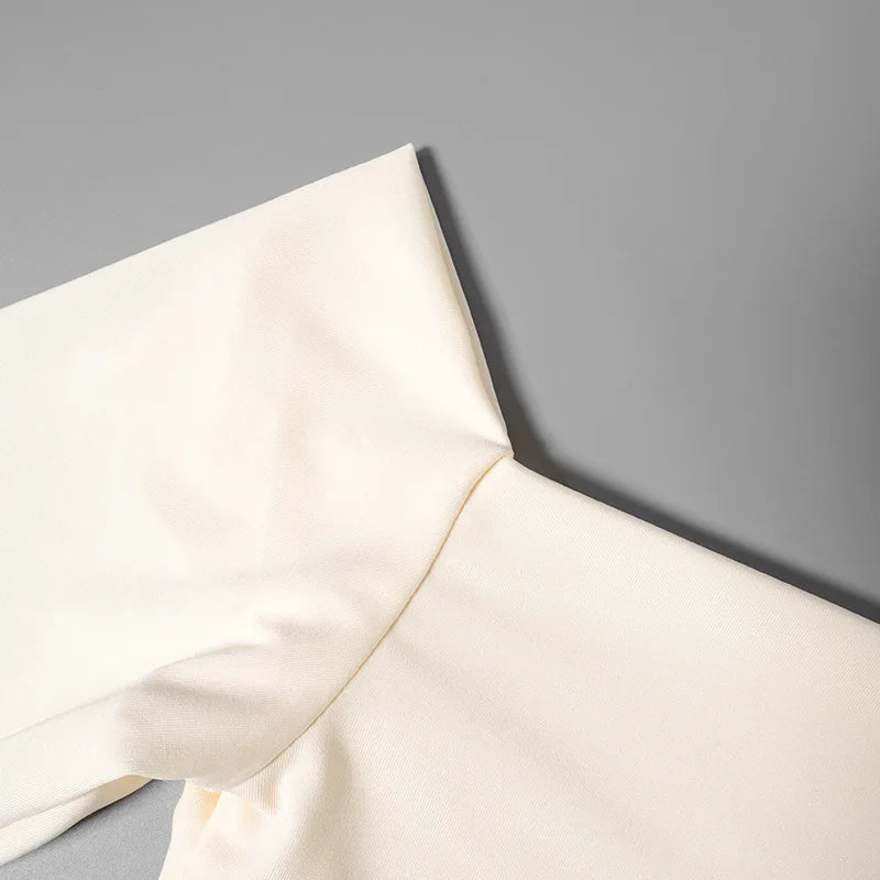 חולצה צמודה בייסיק כתפיים חשופות - יעלה