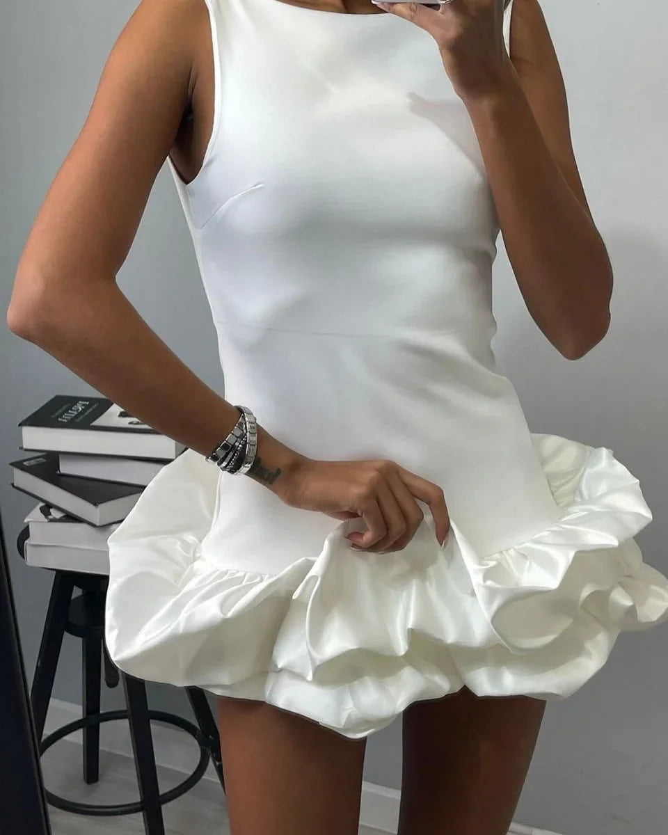 שמלת מיני בעיצוב קצפת - Rosalie