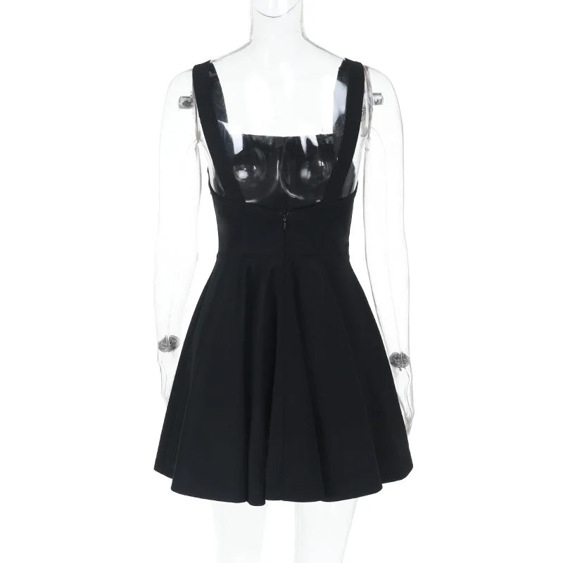 שמלת מיני בגזרת A בעיטור פפיון - אמה