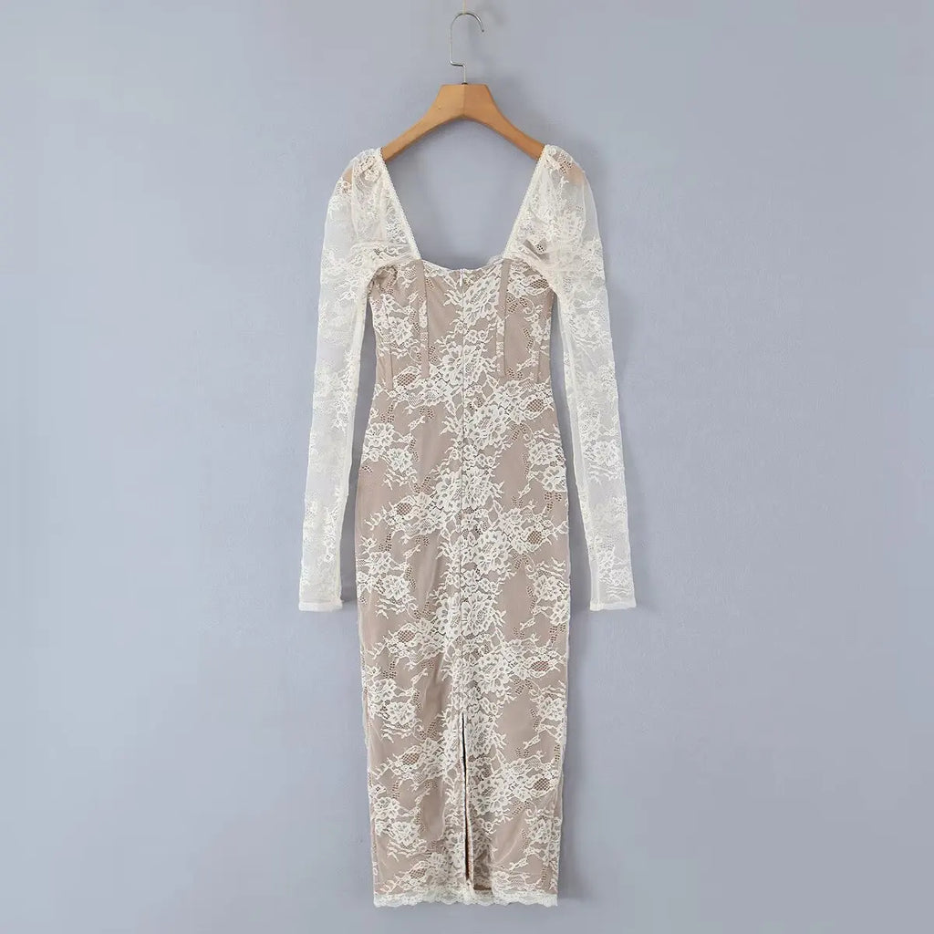 שמלת מידי תחרה - אליזבט