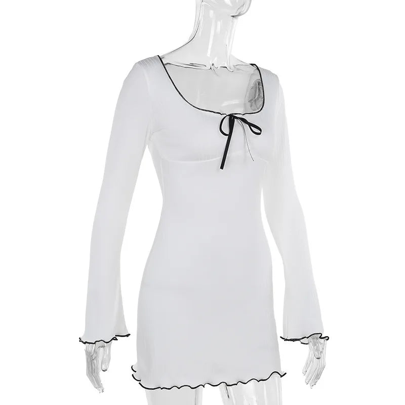 שמלת מיני סרוגה - NELLY