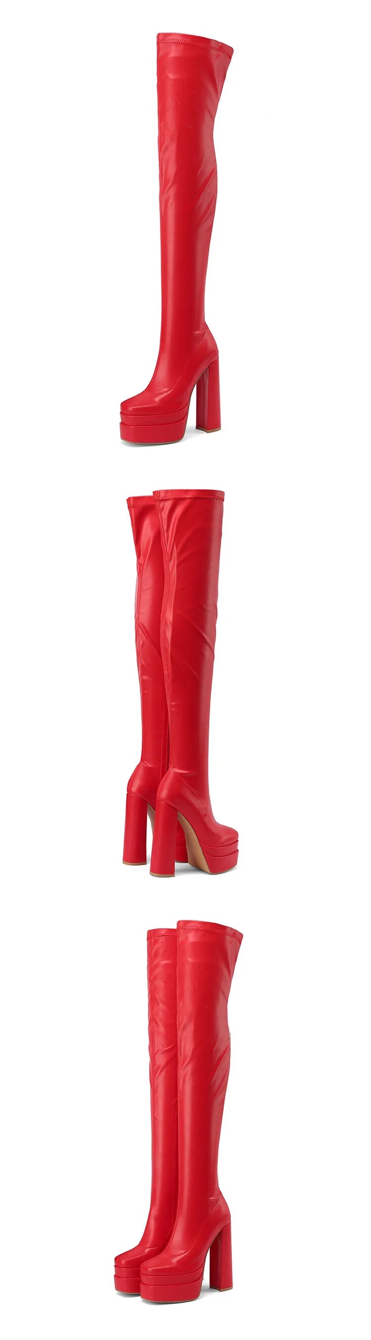 מגפי עקב גבוהים - סינדי