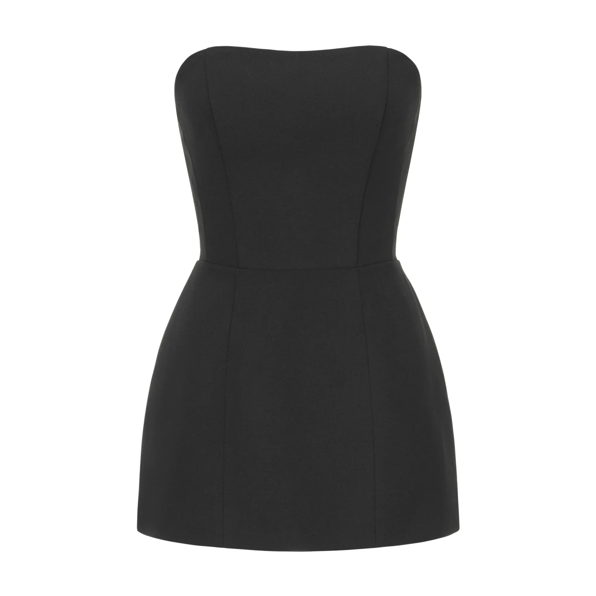 סט שני חלקים אלגנטי טופ סטרפלס וחצאית מקסי תחרה - ג'ולין