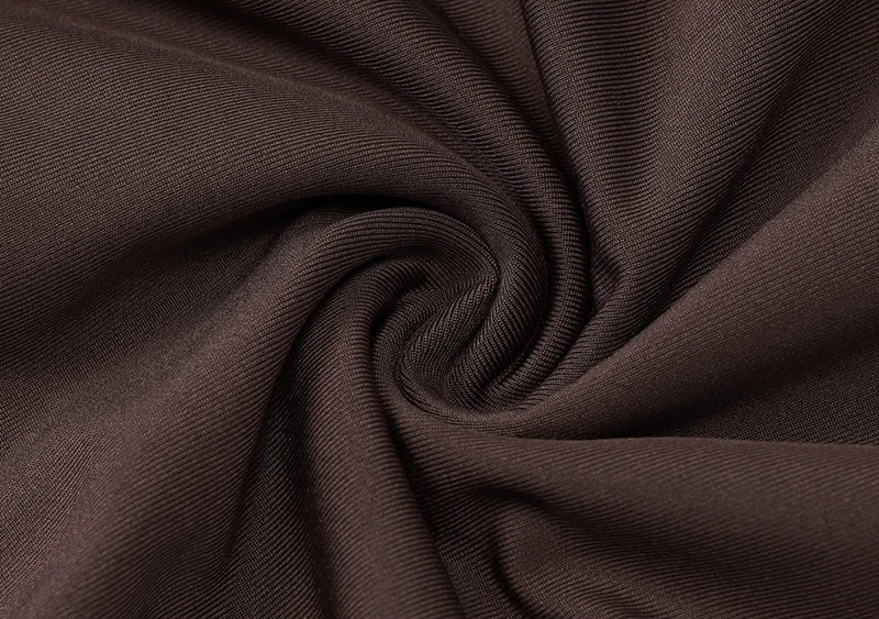 שמלת מיני כיווצים בעיצוב אסימטרי בעיטור שובל - ג'יי