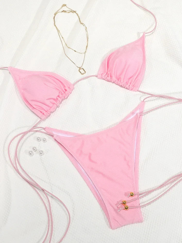 בגדי ים ביקיני במגוון צבעים - לינדה