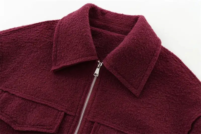 ג'קט צמר בעיצוב מחויט - קאנדי