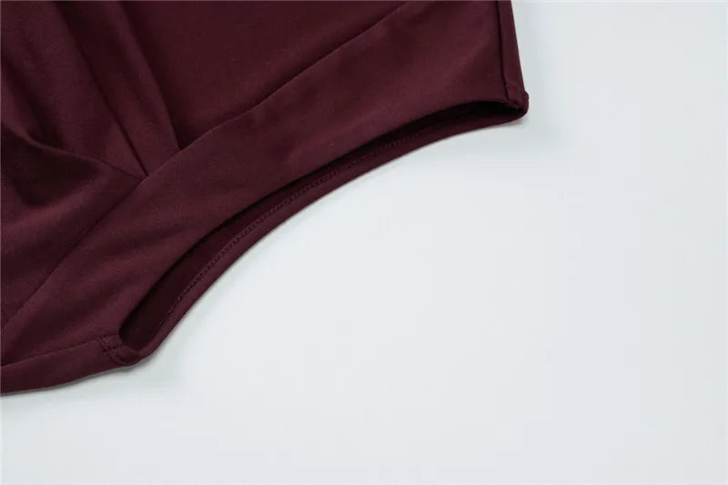 שמלת מקסי צמודה בד מחטב ומחמיא - Miller