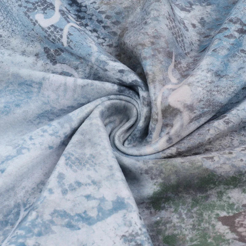 סט שני חלקים טופ מחוך וחצאית מיני כיווצים בעיצוב ANIMAL PRINT  - טינה