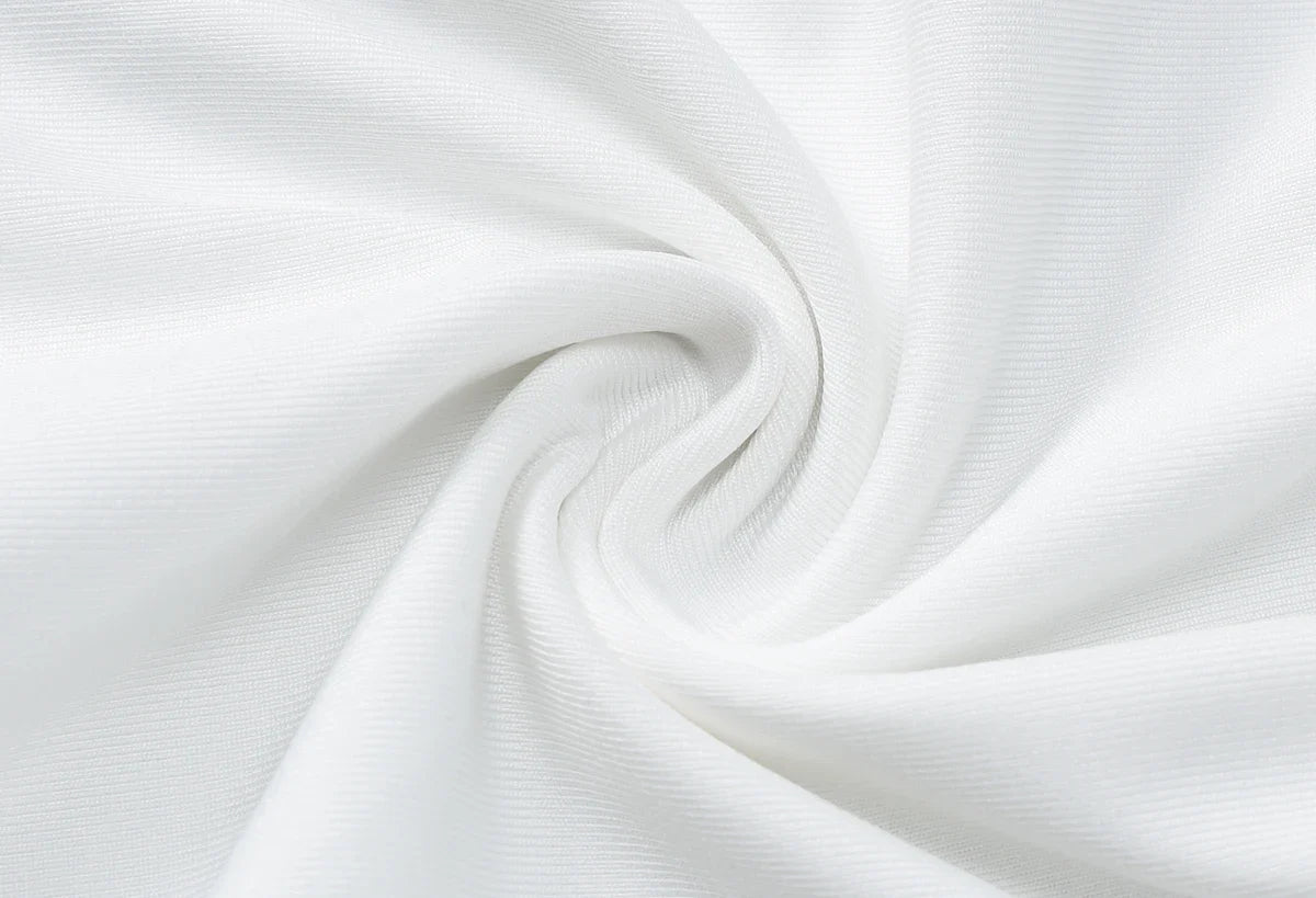 שמלת מיני צמודה כיווצים כתפייה אחת - PIXY