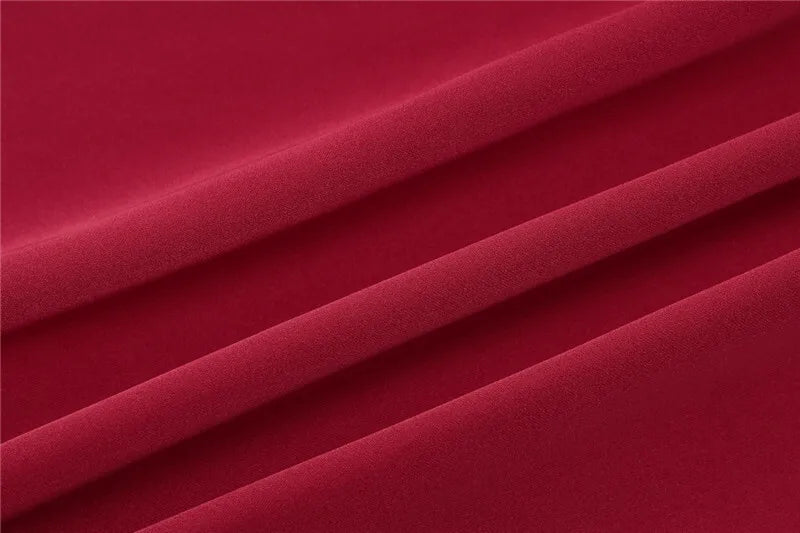 שמלת מקסי סאטן אלגנטית בעיצוב שסע וקשירה בגב - סאמר