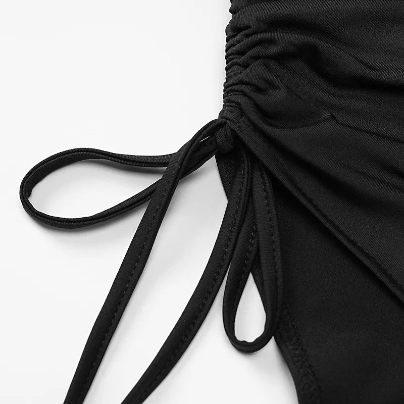 שמלת מיני מבריקה - שי