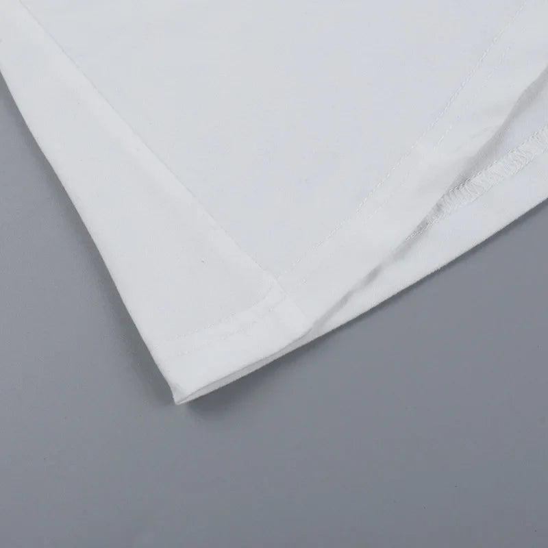 סט שני חלקים חצאית וטופ קשירה בעיטור תחרה - אנג'לין