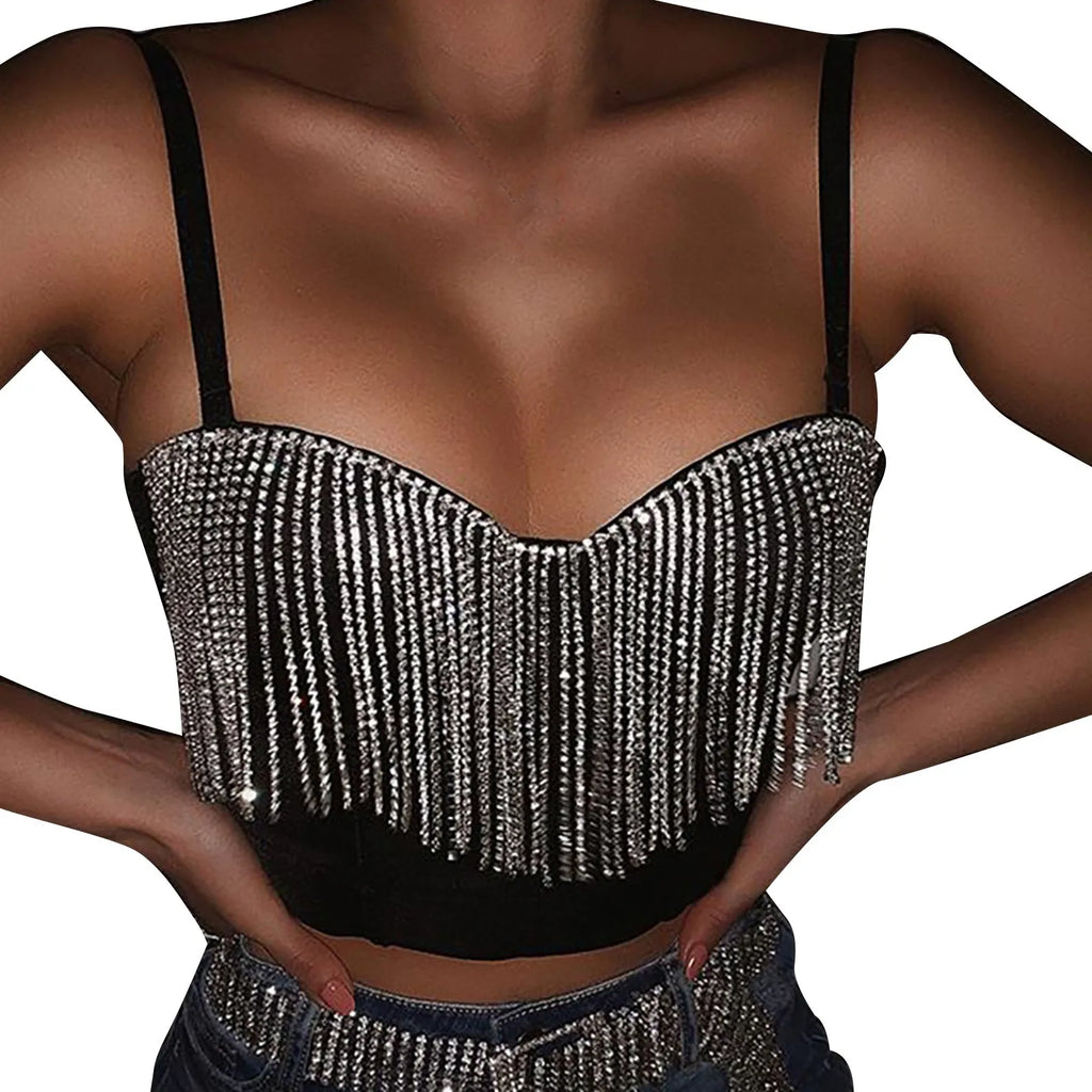 טופ בעיטור פרזנזים זרקונים מנצנצים- Logan