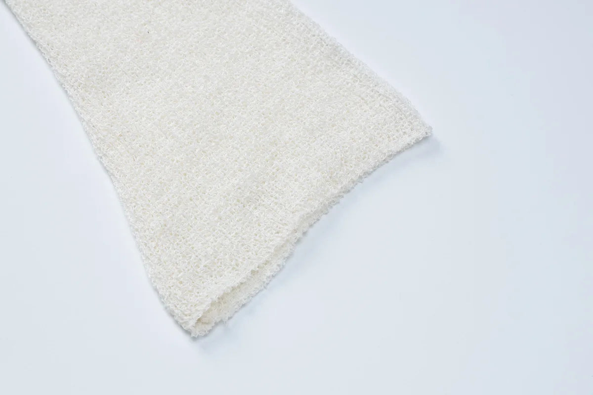 שמלת מקסי חוף סרוגה - Marina