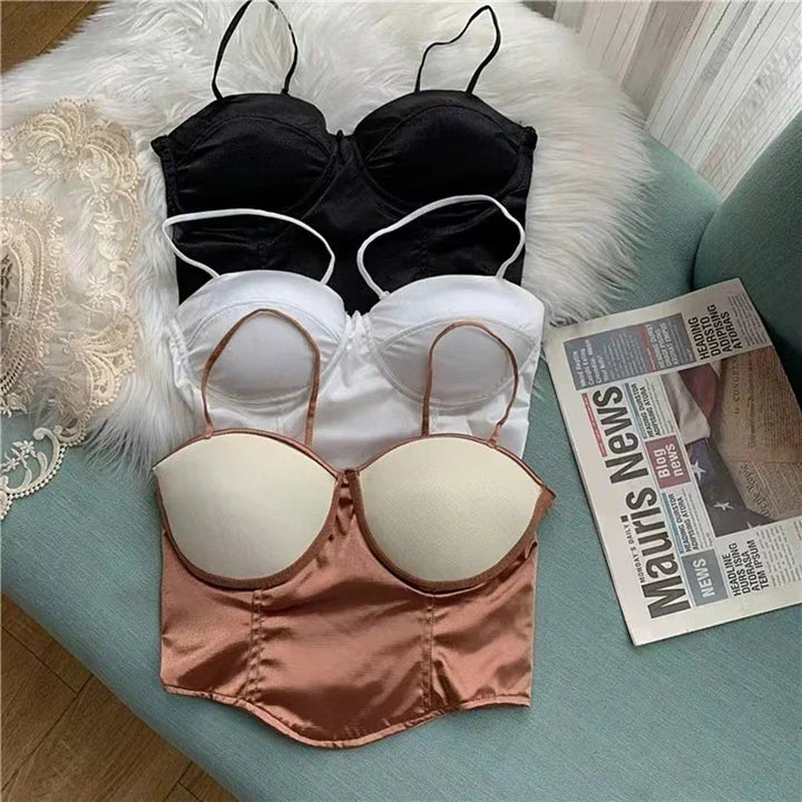 Satin Top - Clay 