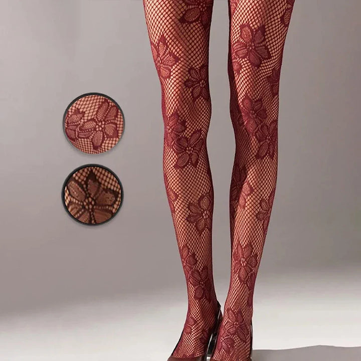 Tights in Various Designs: Lace / Mesh / Floral / Holes / Bows