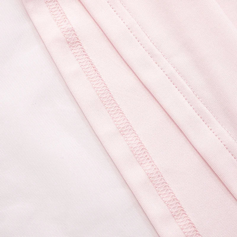 שמלת מקסי סטרפלס בעיצוב שסע ושובל שיפון בעיטור פרח - אנג'לס