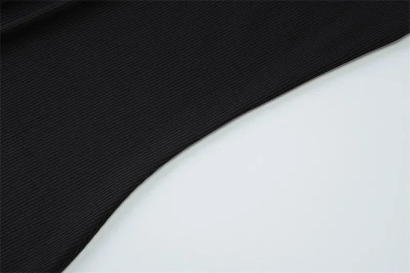 שמלת מקסי קולר קשירה בצוואר בעיצוב גב פתוח וגלים - מאקסימה