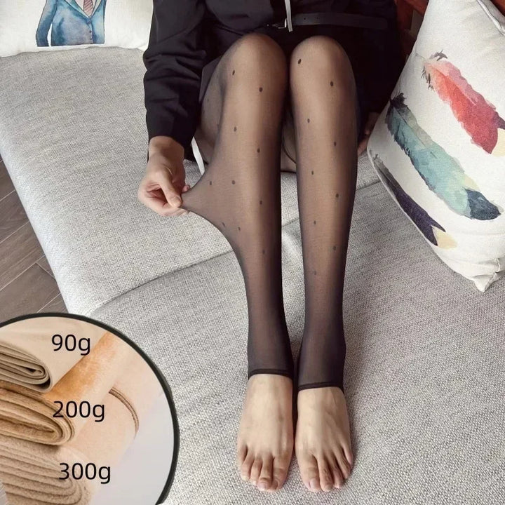 Thermal tights/leggings in various patterns