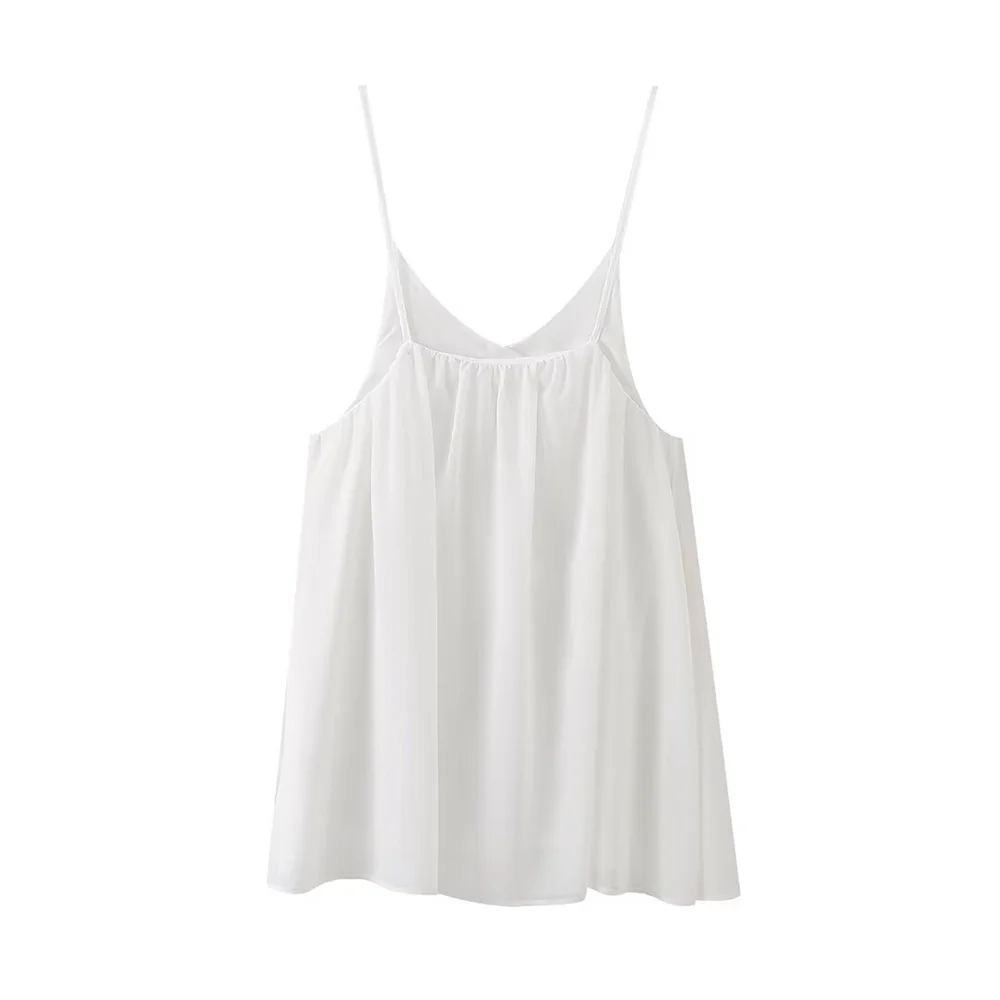 שמלת מיני שיפון מלמלה גב פתוח - פנלופה