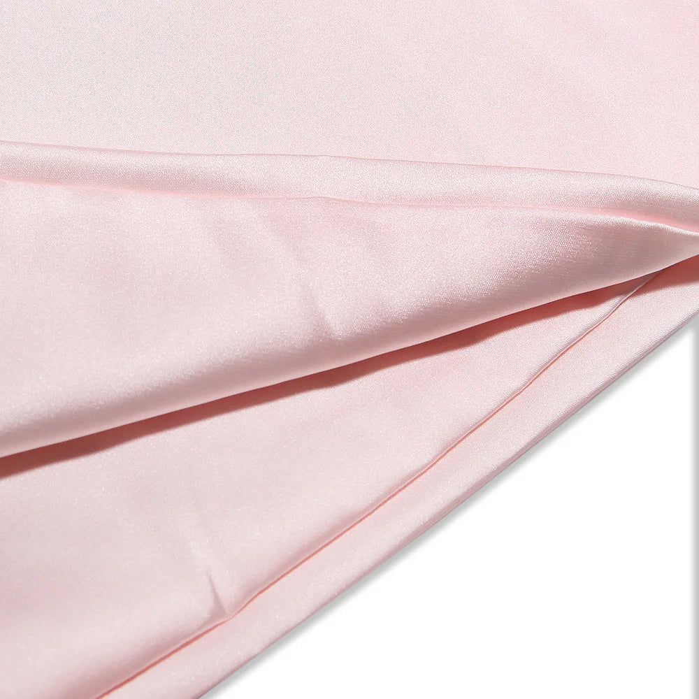 שמלת סטרפלס מיני סאטן  - לאבי