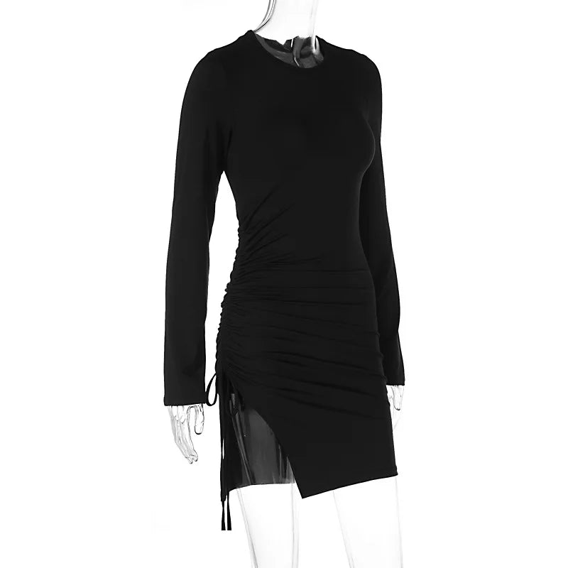 שמלת מיני מבריקה - שי