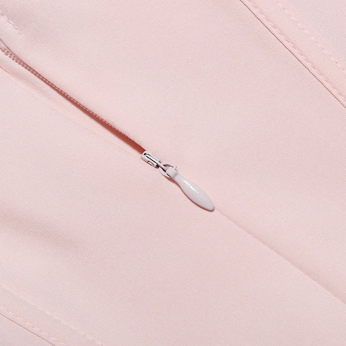 שמלת מיני שיפון בעיצוב מחוך - רוזי