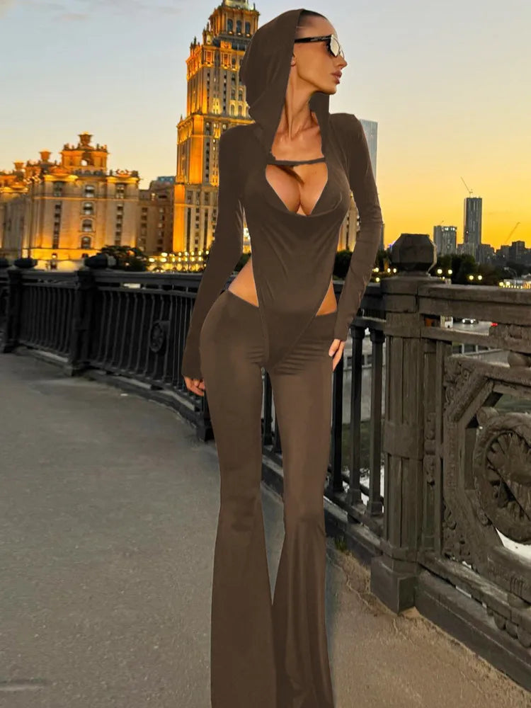 אוברול מכנסי פדלפון בעיטור כובע STREET STYLE - רוקסן