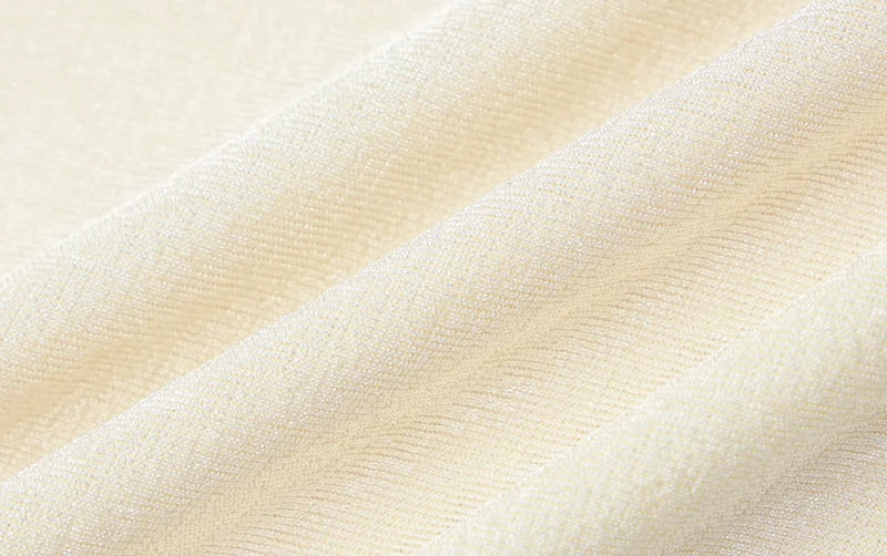 שמלת מיני סרוגה קשירה בכתפיות - אגם