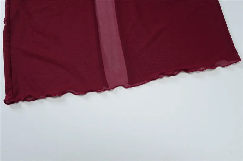 שמלת מקסי בעיצוב בגד גוף ושיפון - Kai