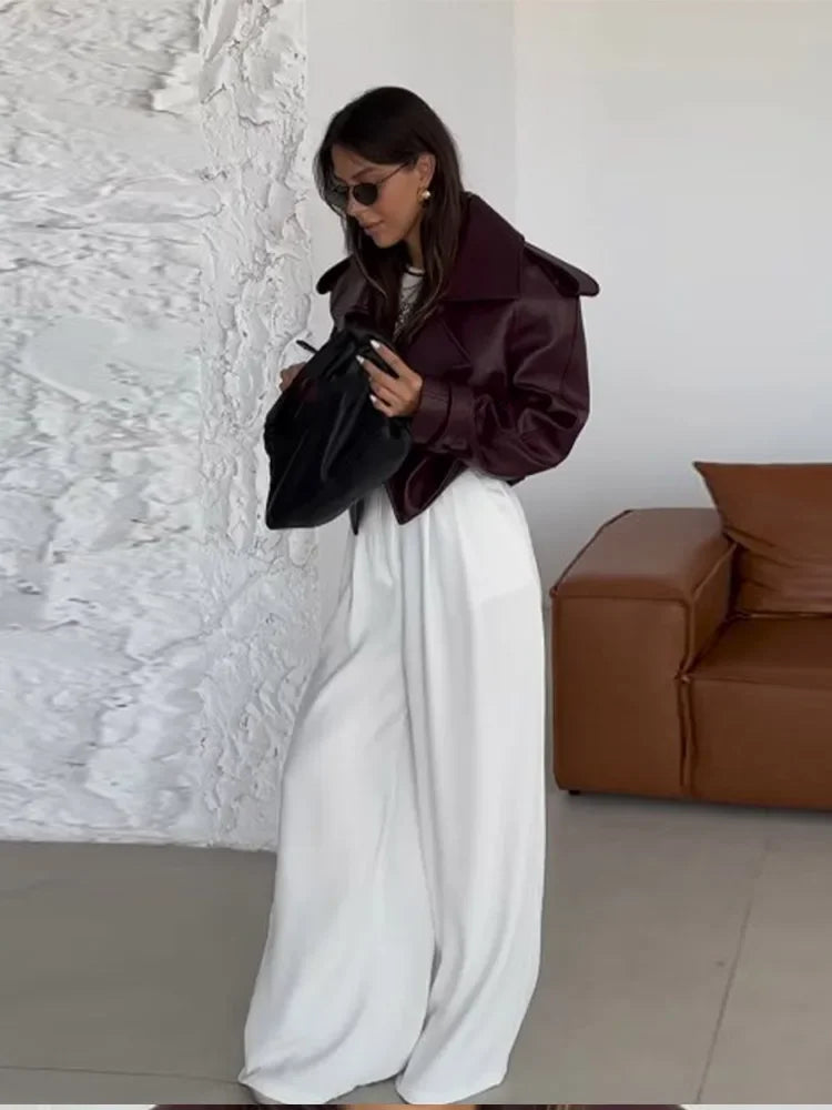 ג'קט עור קצר - מוריס