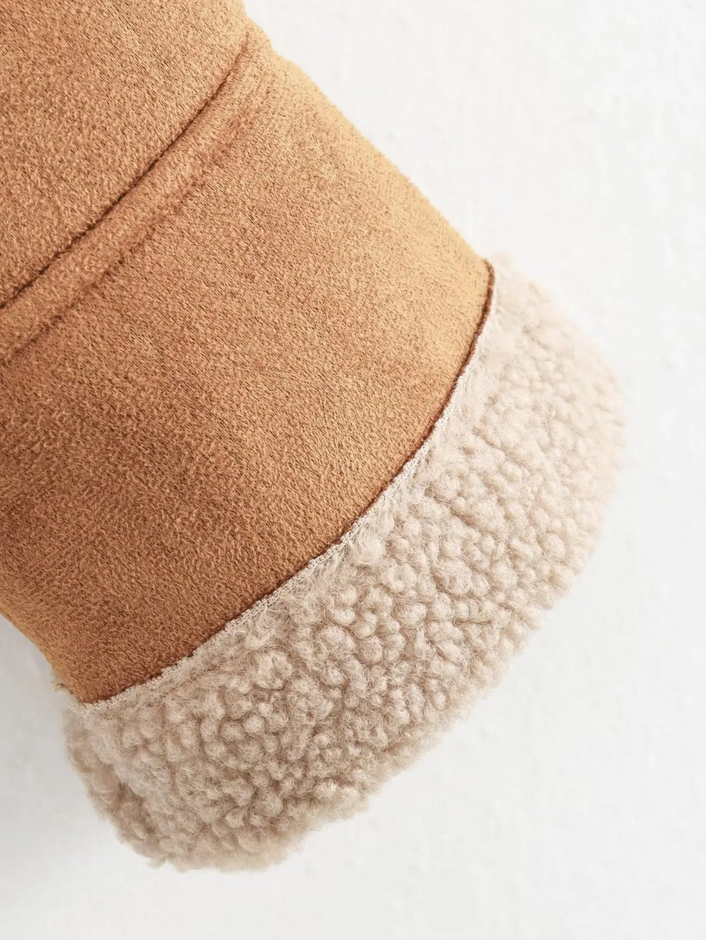 מעיל זמש פרווה פנימית - ברנדון