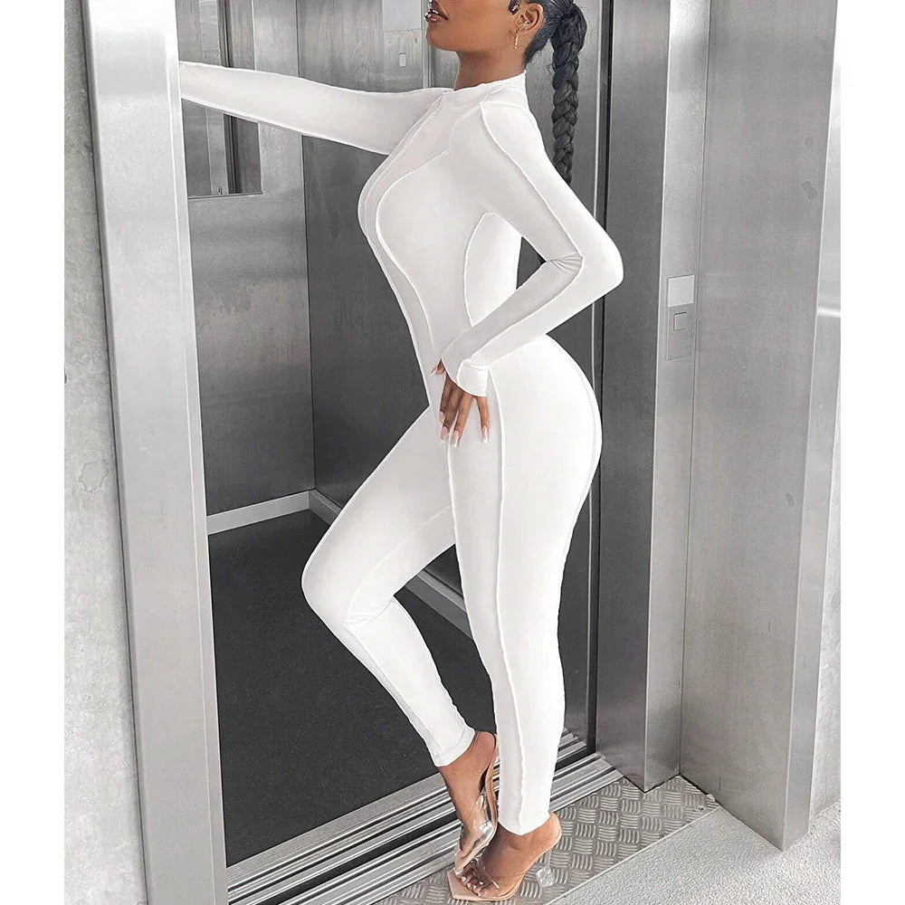 חליפת חלק אחד בד מחטב - Nicole