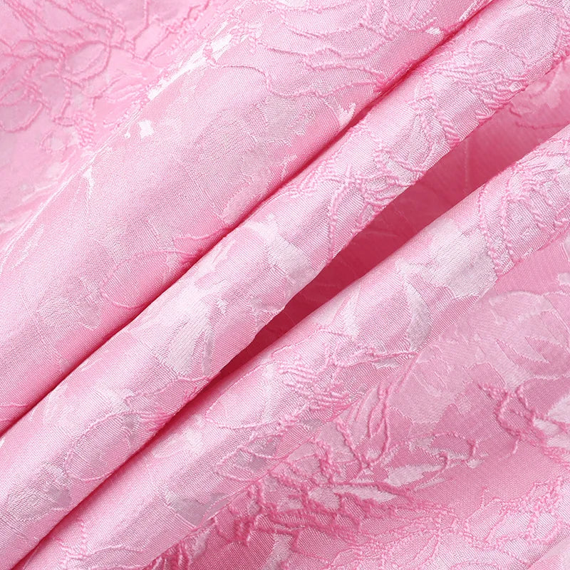 שמלת מיני בגזרת A בעיצוב פפיון בעיטור רקמת איורי פרחים - Lenora