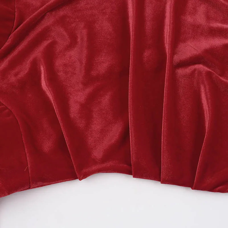 שמלת מיני קטיפה - לוליתה