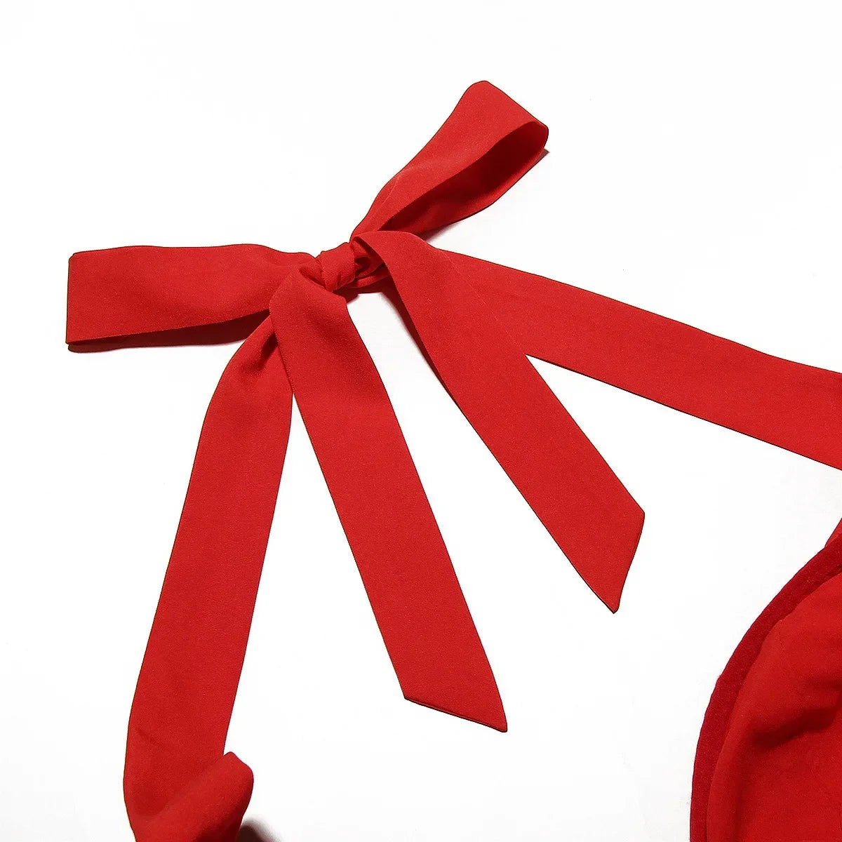 שמלת מידי בגזרת A בעיצוב מחוך קשירה בצוואר - טניה